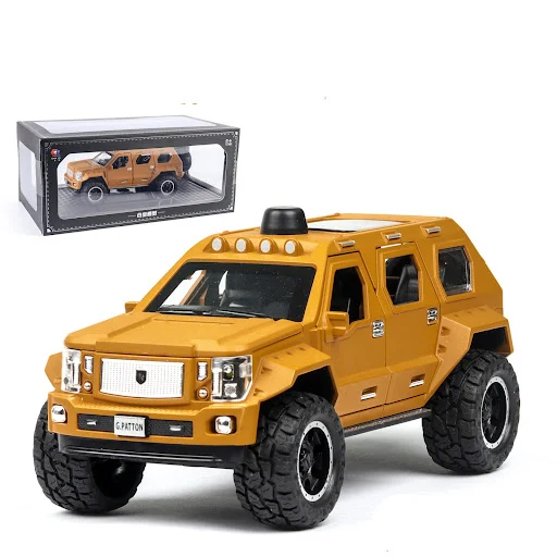 Title 8, Jeep George Patton com Som e Luz, Pull Back, Se...