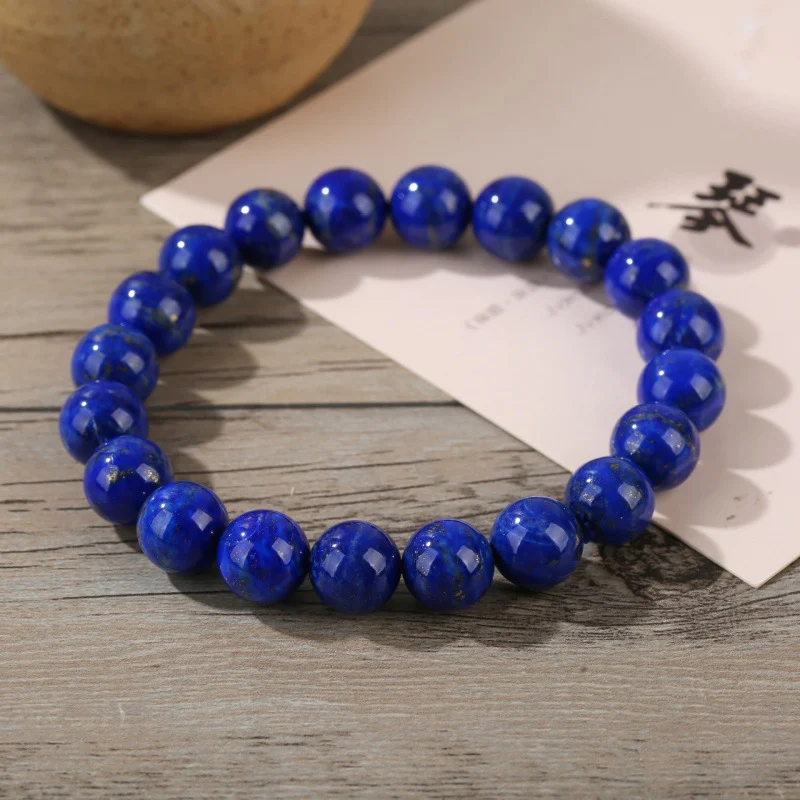 Pulseira de cristal simples e natural unissex. Moda para homens e mulheres. Adicione um toque de elegância e sofisticação ao seu visual. — foto 6