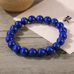 Pulseira de cristal simples e natural unissex. Moda para homens e mulheres. Adicione um toque de elegância e sofisticação ao seu visual. — foto 6