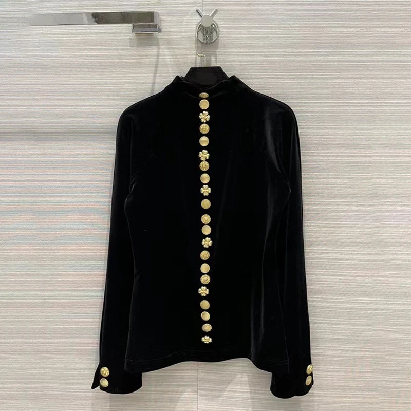 Title 5, Camiseta de veludo retrô com fragrância pequena...