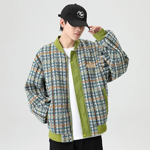 Title 5, Embroidered Street Cardigan Couple Jacket Tops,...