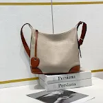 Beige with brown