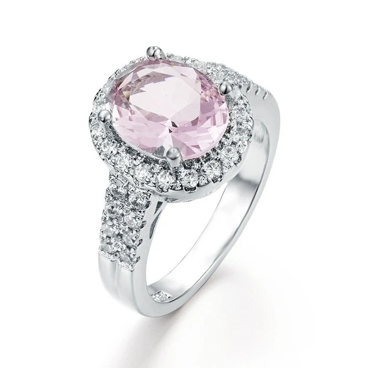 Anel de moda feminino com zircônias finas Diamantes, realce sua beleza com brilho e sofisticação, perfeito para todas as ocasiões. — foto 3