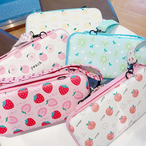Title 4, Cartoon Fruit Messenger Game Console Crossbody ...