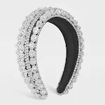 Tiara de strass com diamantes completos, acessório de cabelo barroco fashion, faixa larga de cristal. Eleve seu estilo com este acessório deslumbrante. — foto 9