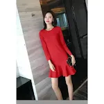 Short Waist Slimming Youthful-looking Fishtail Skirt to enhance your figure, providing a flattering silhouette and a mod — photo 9