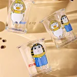 Cute Glass Home Drinkware – Perfect for Juice, Milk, and Beverages. Enjoy your drinks in style with this adorable and fu — photo 2