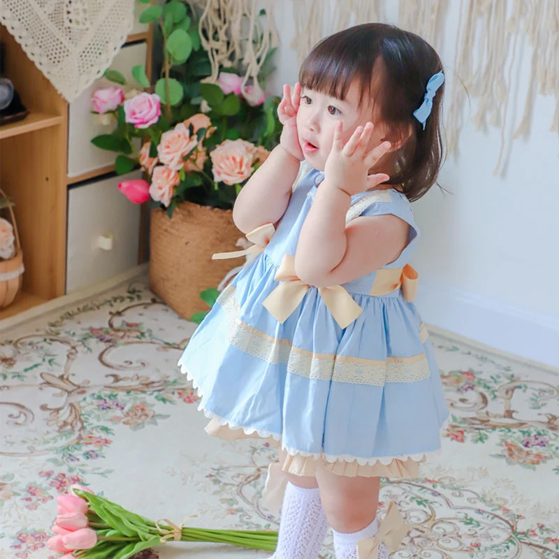 Title 6, Two-piece Childrens Dress With Puffy Palace St...