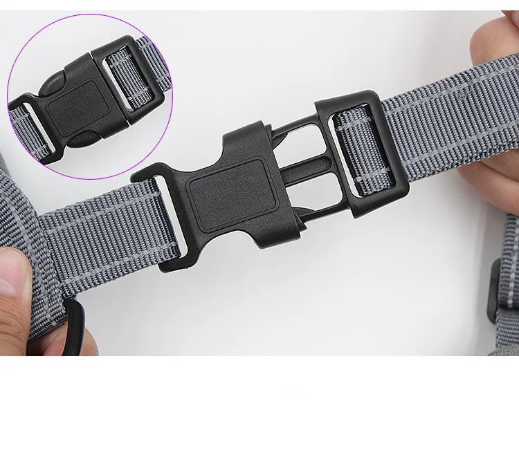 Title 9, Dog pet traction explosion-proof chest vest har...
