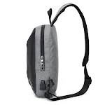 Oplaadbare Heren Messenger Schoudertas, Anti-diefstal, Business Casual, spatwaterdicht, ideaal voor dagelijks gebruik en zakenreizen. — foto 7