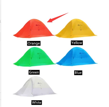 Barraca de Camping MU Gaodi New Double Qingqi 2 para uso externo. Amplo espaço, montagem fácil e perfeita para acampamentos e aventuras ao ar livre. — foto 6