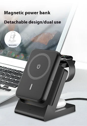Title 8, Multifunctional Detachable Four-in-One Wireless...