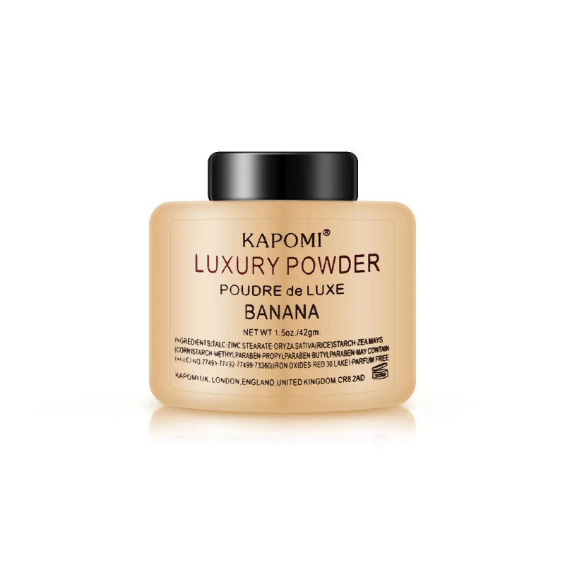 Title 2, Banana Makeup Loose Powder voor een onberispeli...