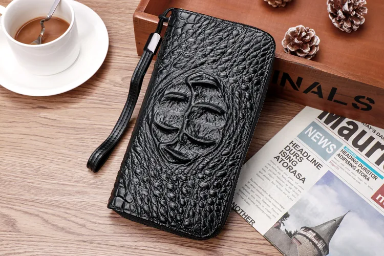 Title 4, Pattern Wallet Heren & Jeugd Lang Portemonnee S...