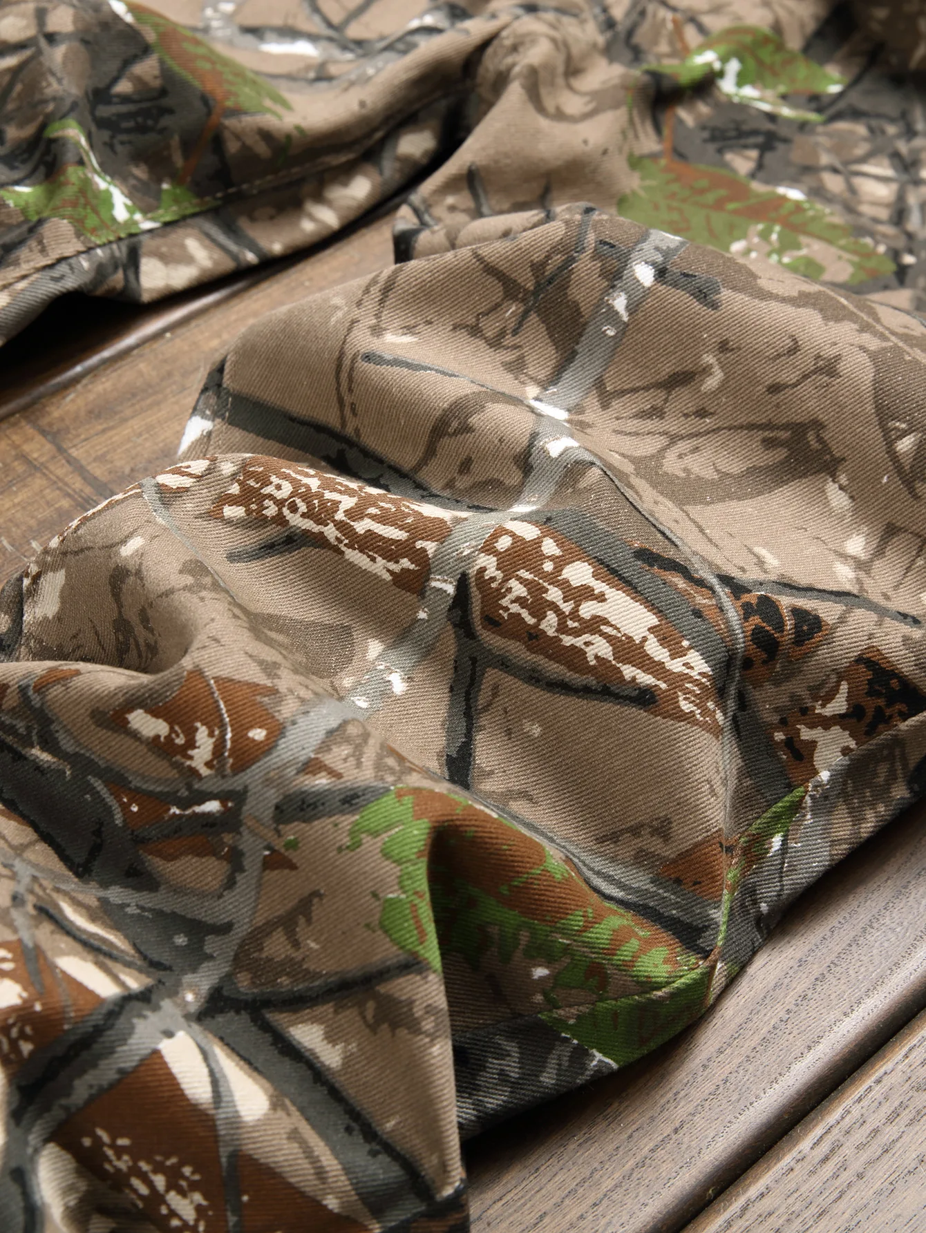 Calças jeans camufladas Forest Hunting para homens. Ideal para caça e atividades ao ar livre. Durabilidade, camuflagem e conforto garantidos. — foto 8
