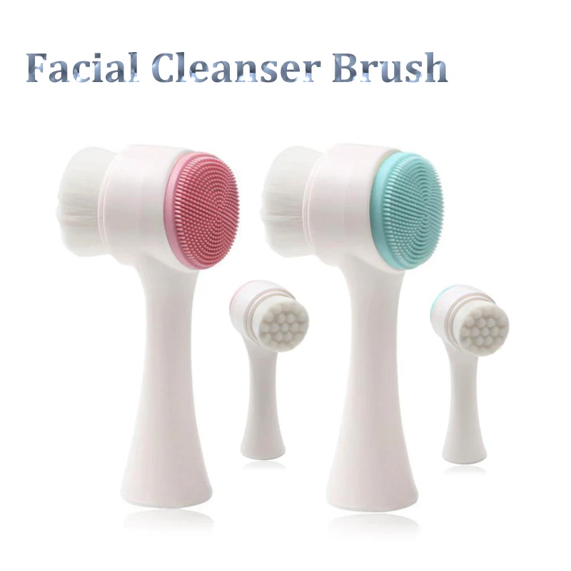 Title 1, Escova de Limpeza Facial de Silicone Dupla Face...