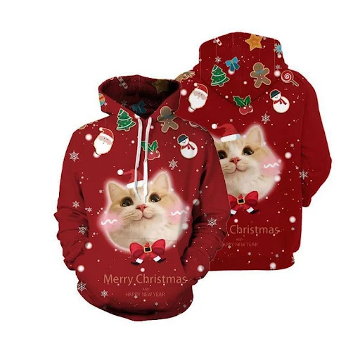 Title 12, Mens and Womens Fashion Christmas Round Neck ...