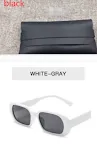 With glasses bag
