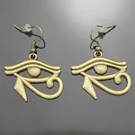 A Pair Of Gold Earrings