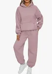 Conjunto deportivo de mujer con capucha casual, dos piezas, pantalón y sudadera, ideal para deporte y tiempo libre, cómodo y moderno. — foto 3
