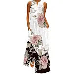 Women's Korean-style V-neck Loose Slimming Dress — photo 11