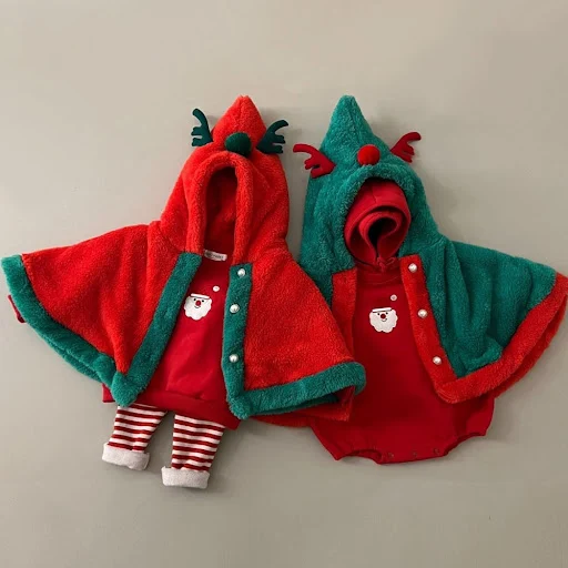 Title 2, Capa con Capucha de Navidad para Bebé Gruesa y ...