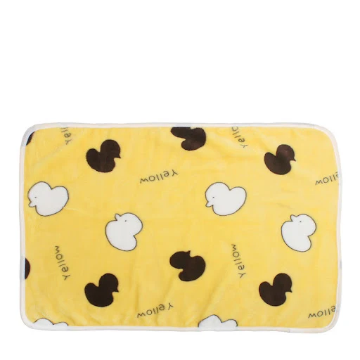 Title 7, Four Seasons Blanket Kennel Pad Warm Coral Flee...