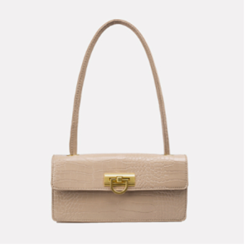 Title 4, Vintage High-end One-shoulder Armpit Bag with G...