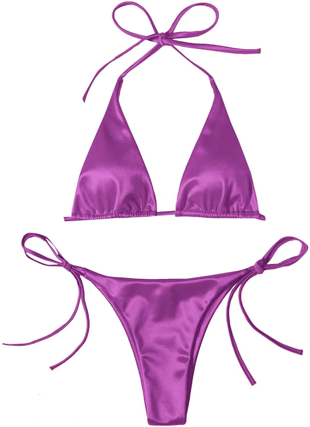Europese en Amerikaanse bikini set voor dames, perfect voor het strand. Stijlvol en comfortabel, ideaal voor zonnige dagen en vakanties. — foto 9