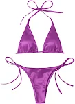Europese en Amerikaanse bikini set voor dames, perfect voor het strand. Stijlvol en comfortabel, ideaal voor zonnige dagen en vakanties. — foto 9