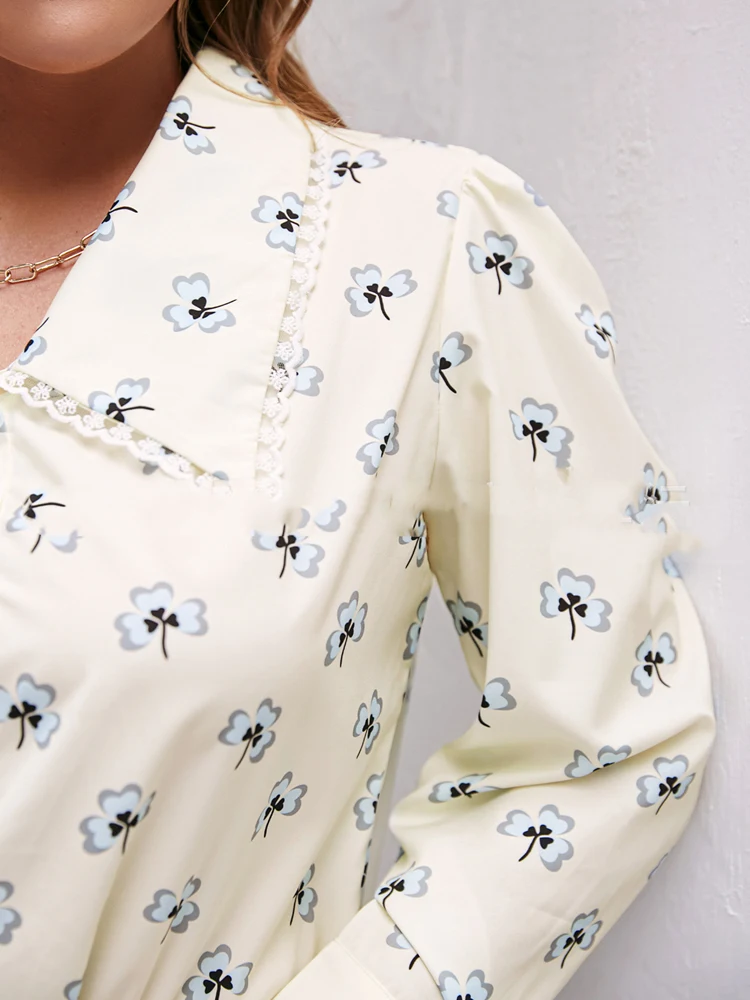 Title 5, Printed Single Breasted Elegant Commuter Lapel ...