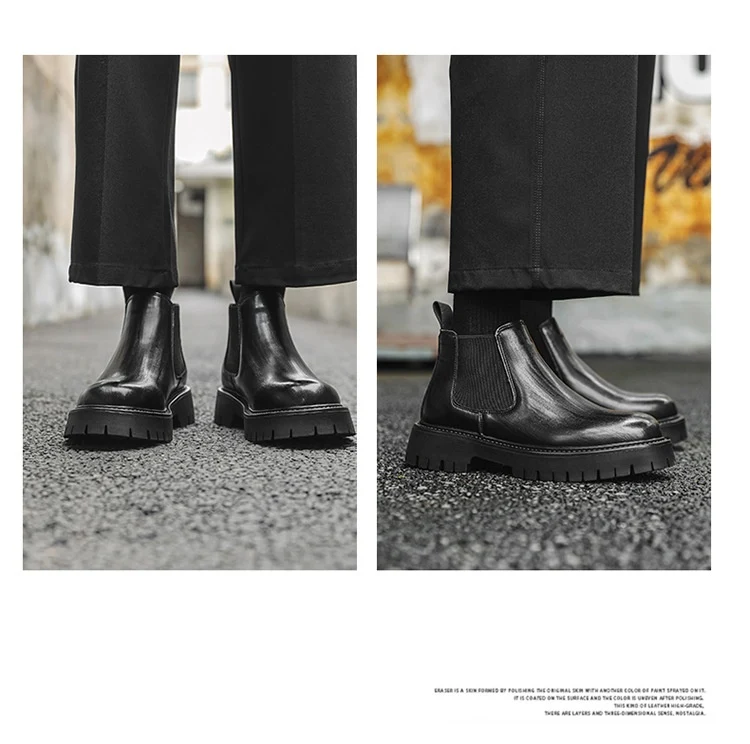 Title 8, Sommer Vielseitige Neue Runde Zehen Martin Boot...