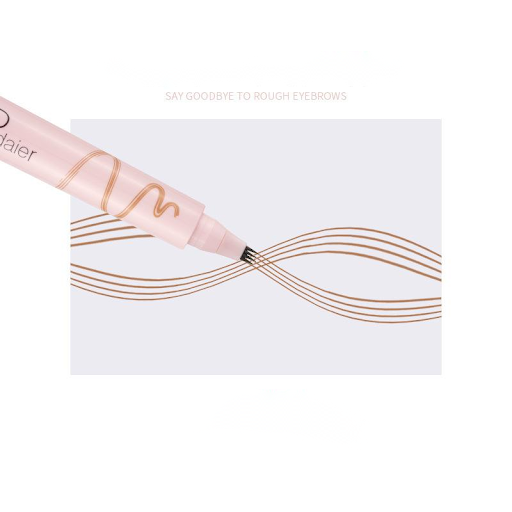 Title 3, Pudaier 3D Eyebrow Pencil Waterproof Fork Tip C...