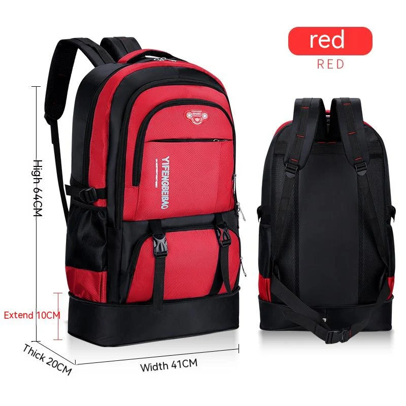 Men's Big Travel Tourist Mountaineering Outdoor Large Capacity Luggage Backpack perfect for backpacking, hiking, and lon — photo 9