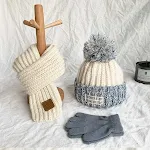 Single Beige Rice Towel Gloves
