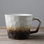 Taza de café de cerámica al estilo japonés vintage para disfrutar del café diario. Diseño duradero y elegante — foto 7