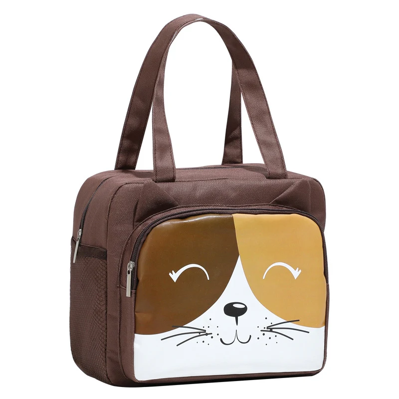 Title 3, Aluminum Foil Insulated Lunch Box Bag Large Cap...
