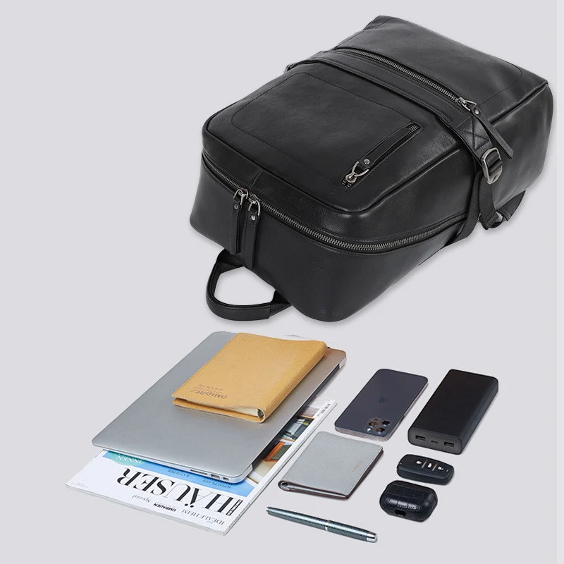 Mochila Executiva Masculina para Notebook Ideal para o Trabalho Design Sofisticado e Confortável, Perfeita para Transportar seu Computador e Pertences — foto 3