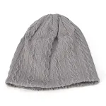 Gorro masculino de inverno jovem, quente, espesso, tricô lã, ideal para o frio, protege e aquece a cabeça, conforto e estilo. — foto 5