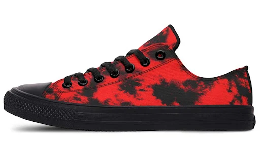 Title 4, Fashion Print Couple Low-Top Canvas Shoes. Comf...
