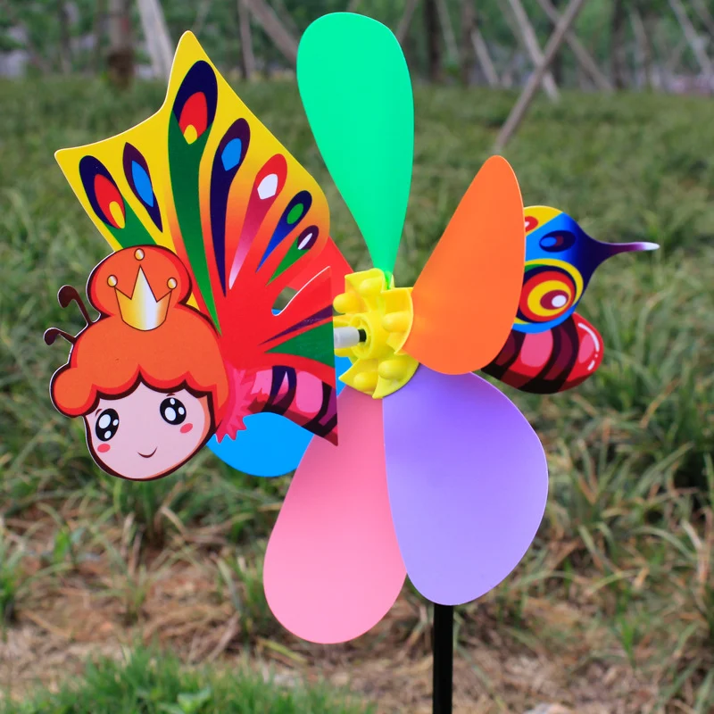 Moinho de Vento Zodíaco de Desenho Animado 3D em Plástico Decore com Este Moinho Divertido e Colorido, Ideal para Jardins e Diversão Infantil — foto 1