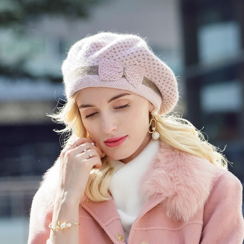 Title 5, Womens Fashion Versatile Polka Dot Beret