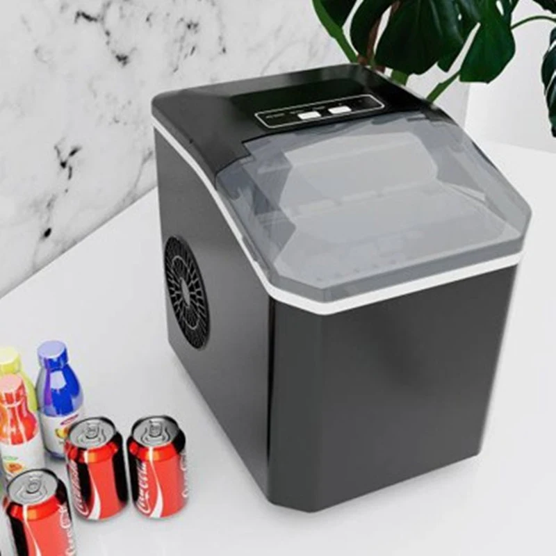 Stainless Steel Household Chewing Ice Maker. Enjoy fresh, chewable ice at home. Perfect for drinks and everyday use. Del — photo 1