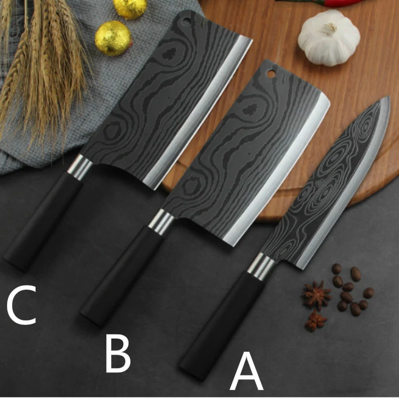Conjunto de facas profissionais de aço inoxidável para chef, corte preciso e durabilidade superior, o presente ideal para cozinheiros. — foto 4
