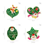 Broche de Natal de Desenho Animado para Homens e Mulheres. Adicione um toque festivo e divertido ao seu visual e celebre a magia do Natal com estilo. — foto 2