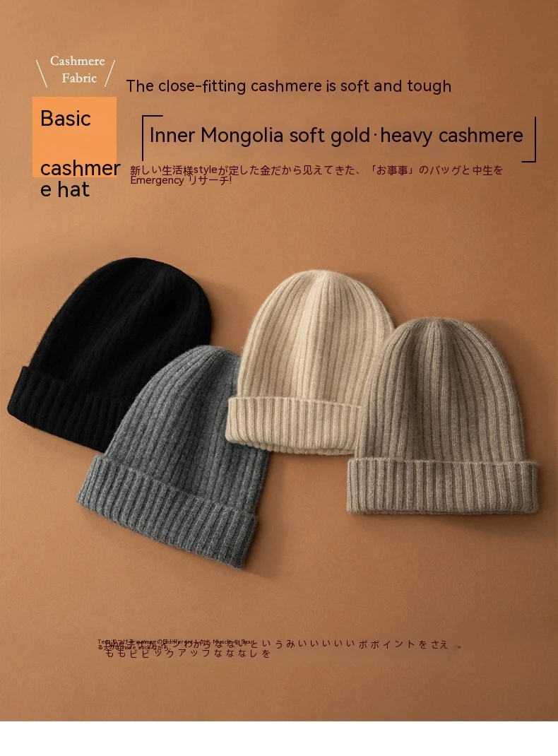 Chapéu de cashmere espesso com proteção para orelhas, proporcionando calor e conforto excepcionais no inverno, ideal para climas frios. — foto 3