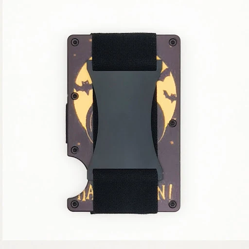 Title 17, Metal Card Wrapped Carbon Fiber Wallet RFID Ant...