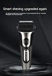 Men's Rechargeable Three-blade Floating Shaver with LED Display. Experience a close, comfortable shave with this innovat — photo 12