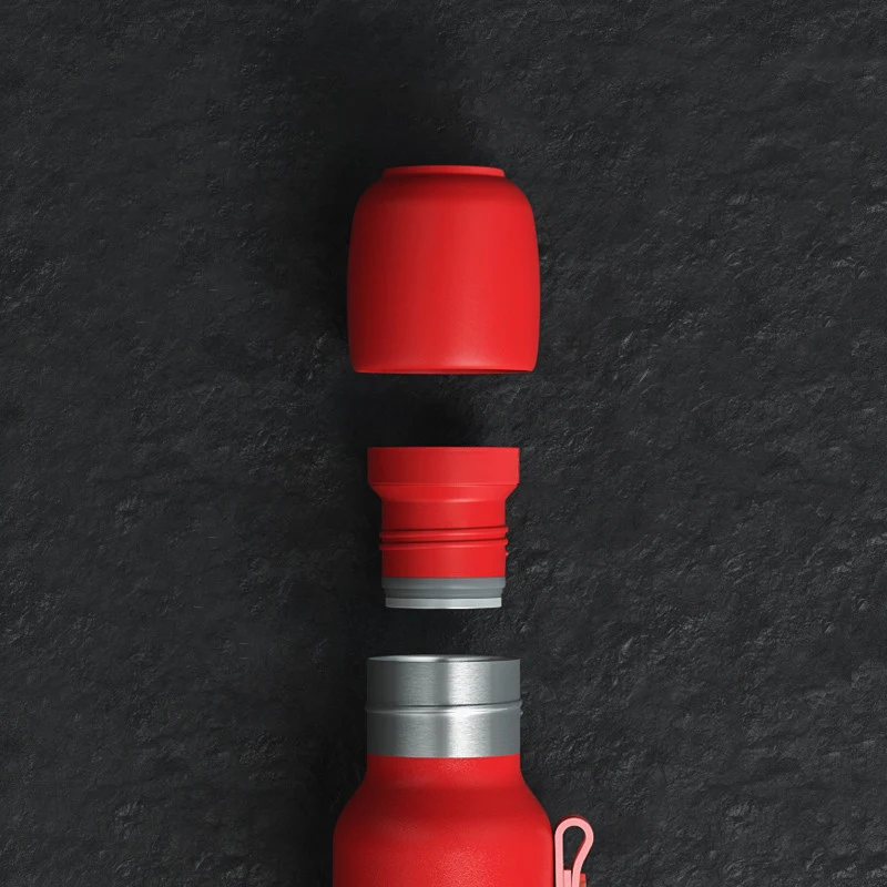 Women's Vacuum Flask With Cover 316 Stainless Steel Simple and Portable. Keeps your drinks hot or cold, perfect for on t — photo 3