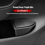 Car door container storage box and trash can, a convenient 2-in-1 solution to organize your car, providing storage and a — photo 13
